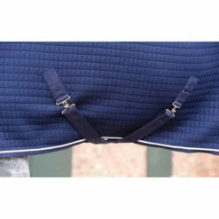 2022 Weatherbeeta Thermocell Standard Neck Cooler Fleece Rug 100621 - Navy / White -THE DRILLSHED Shop 100621000320side.700x700