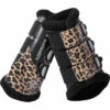 Weatherbeeta Leopard Brushing Boots 1006958001 Brown Leopard Print -THE DRILLSHED Shop 1006958003 WB Brush Boots Image Hero Null2.700x700