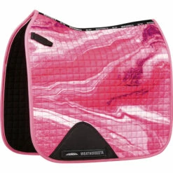 2022 Weatherbeeta Prime Marble Dressage Saddle Pad 1008703 - Pink Swirl Colour Pink Swirl