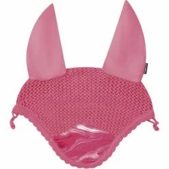 2022 Weatherbeeta Prime Marble Ear Bonnet 1008704 - Pink Swirl Colour Pink Swirl