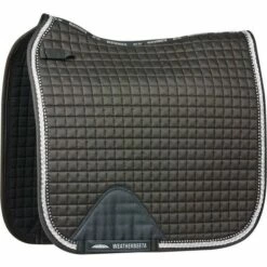 2022 Weatherbeeta Prime Bling Dressage Saddle Pad 1002755004 - Black Colour Black