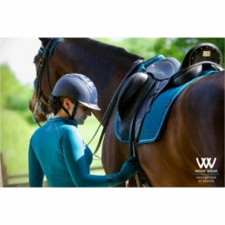 Woof Wear Dressage Saddle Cloth - Ocean Colour Ocean -THE DRILLSHED Shop 1790 Ocean204.700x700