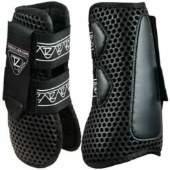 2022 Equilibrium Tri-Zone Open Fronted Tendon Boots 2885 - Black Colour Black
