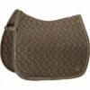 2021 Eskadron Glitter Mesh Saddle Pad 214855 - Plaza Taupe