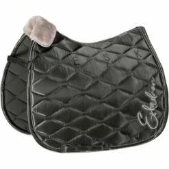 2022 Eskadron Satin Saddle Cloth 218073515 - Dark Olive