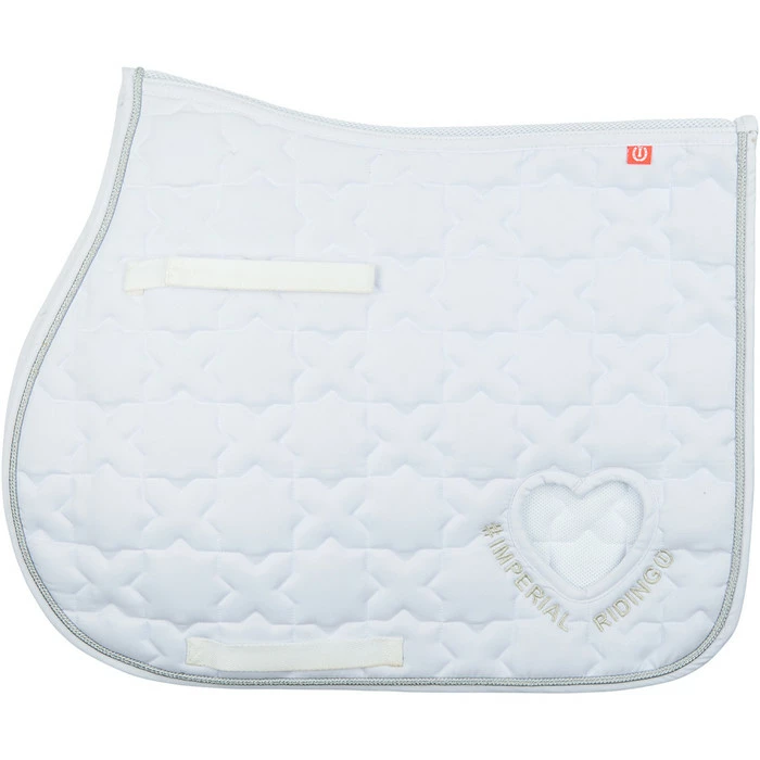 2022 Imperial Riding IRHSymbol General Purpose Saddle Pad ZT73318002 - White 3 2022 Imperial Riding IRHSymbol General Purpose Saddle Pad ZT73318002 - White