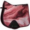 2022 Weatherbeeta Prime Marble All Purpose Saddle Pad 10087020 - Burgundy Swirl