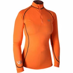 2022 Woof Wear Womens Performance Riding Shirt & Dressage Saddle Cloth Bundle - Orange Colour Orange -THE DRILLSHED Shop 202220Woof20Wear20Womens20Performance20Riding20Shirt2020Close20Contact20Saddle20Cloth20Bundle20 20Orange20top.700x700 1