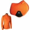 2022 Woof Wear Womens Performance Riding Shirt & Close Contact Saddle Cloth Bundle - Orange -THE DRILLSHED Shop 202220Woof20Wear20Womens20Performance20Riding20Shirt202620Close20Contact20Saddle20Cloth20Bundle20 20Orange.700x700