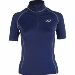 2022 Woof Wear Womens Short Sleeve Performance Riding Shirt & Close Contact Saddle Cloth Bundle - Navy -THE DRILLSHED Shop 202220Woof20Wear20Womens20Short20Sleeve20Performance20Riding20Shirt2020General20Purpose20Saddle20Cloth20Bundle20 20Navy20top.700x700