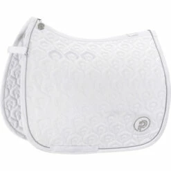 2023 Eskadron Highgloss Peacock Saddle Cloth 214731 544 - White Colour White