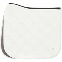 2023 HV Polo Jenna Dressage Saddle Pad 802093502 - White Colour White