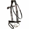 2023 Henry James Saddlery Patent Dressage Bridle With White Padding HJ-BR-07 - Black -THE DRILLSHED Shop 202320Henry20James20Saddlery20Patent20Dressage20Bridle20with20White20Padding20HJ BR 0720 20Black201.700x700