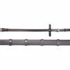 2023 Henry James Saddlery Small Pimple Hybrid Rubber Reins With Leather Stoppers RR6 - Black Colour Black -THE DRILLSHED Shop 202320Henry20James20Saddlery20Small20Pimple20Hybrid20Rubber20Reins20with20Leather20Stoppers20RR620 20Black201a.700x700