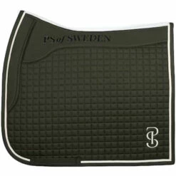 2023 PS Of Sweden Elite Dressage Saddle Pad 1110038665 - Dark Green