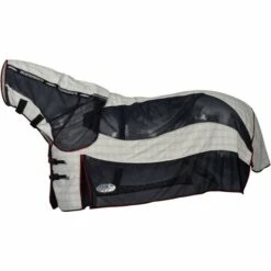 2023 Weatherbeeta Breeze With Surcingle IV Combo Neck 10183790 - White / Navy / Red Colour White / Navy / Red