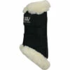 2023 Woof Wear Vision Elegance Sheepskin Brushing Boots WB0080 - Black Colour Black