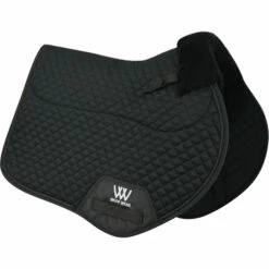 2023 Woof Wear Vision Elegance Sheepskin Close Contact Jumping Saddle Pad WS0030 - Black