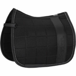 2023 Eskadron Big Square Crystal Mesh Saddle Pad 212487 - Deep Grey Colour Deep Grey