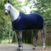 2022 Weatherbeeta Thermocell Standard Neck Cooler Fleece Rug 100621 - Navy / White -THE DRILLSHED Shop 2651 1.700x700