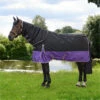 Hy Equestrian Stormx Original 200g Detach-A-Neck Turnout Rug - Black / Purple -THE DRILLSHED Shop 3280 1.700x700
