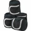 2022 Weatherbeeta Fleece Bling Bandage 4 Pack 1002758001 - Black -THE DRILLSHED Shop 3937 1.700x700
