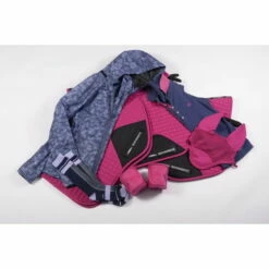 2023 Weatherbeeta Prime Ear Bonnet 1000071 - Red Violet Colour Red Violet -THE DRILLSHED Shop 4017 SS22 Blueberry RedViolet WB Prime DB Apparel Flatlay.700x700