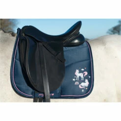 2022 HKM Pony Dream Saddle Cloth 13289 - Deep Blue -THE DRILLSHED Shop 4322 13289 6900 1.700x700