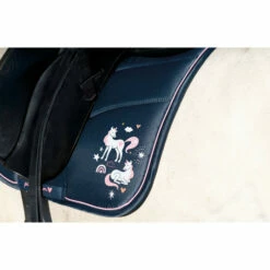 2022 HKM Pony Dream Saddle Cloth 13289 - Deep Blue -THE DRILLSHED Shop 4322 13289 6900 2.700x700