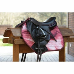 2022 Weatherbeeta Prime Marble Jump Shadped Saddle Pad 1008705007 - Burgundy Swirl Colour Burgundy Swirl -THE DRILLSHED Shop 4927 1008705000 BURGUNDYSWIRLMARBLEPRINT WB PRIME JMP SP Image Null Hero.700x700
