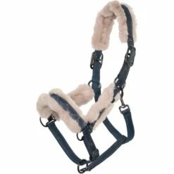 2022 HV Polo Welmoed Shine Headcollar 1601093452 - Deep Sea Blue Colour Deep Sea Blue