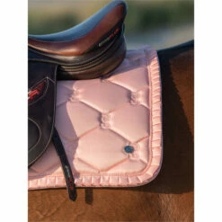 2023 PS Of Sweden Ruffle Jump Saddle Pad 1110-058 - Peach -THE DRILLSHED Shop 6079 DSC 6075 1.700x700