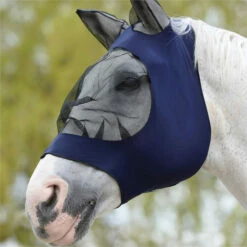 2023 Weatherbeeta Horse Comfitec Ripshield Plus With FREE Fly Mask 101837908049 - Navy / White / Black -THE DRILLSHED Shop 6312 Fly20mask.700x700