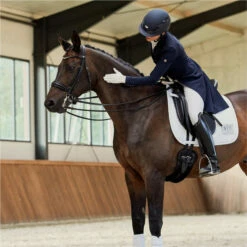 2023 Eskadron Highgloss Peacock Saddle Cloth & Round Bridle Number Holder Bundle PSNH23 - White -THE DRILLSHED Shop 6323 6273 202320Eskadron20Highgloss20Peacock20Saddle20Cloth202147312054420 20White20Lifestyle202.2000x2000.700x700