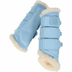 2023 Eskadron Cotton Compact Saddle Pad & Softslate Evo-Wool Brushing Boots Bundle 222087555087 - Light Blue Colour Light Blue -THE DRILLSHED Shop 6329 esk 555087 864 310 f.2000x2000.700x700