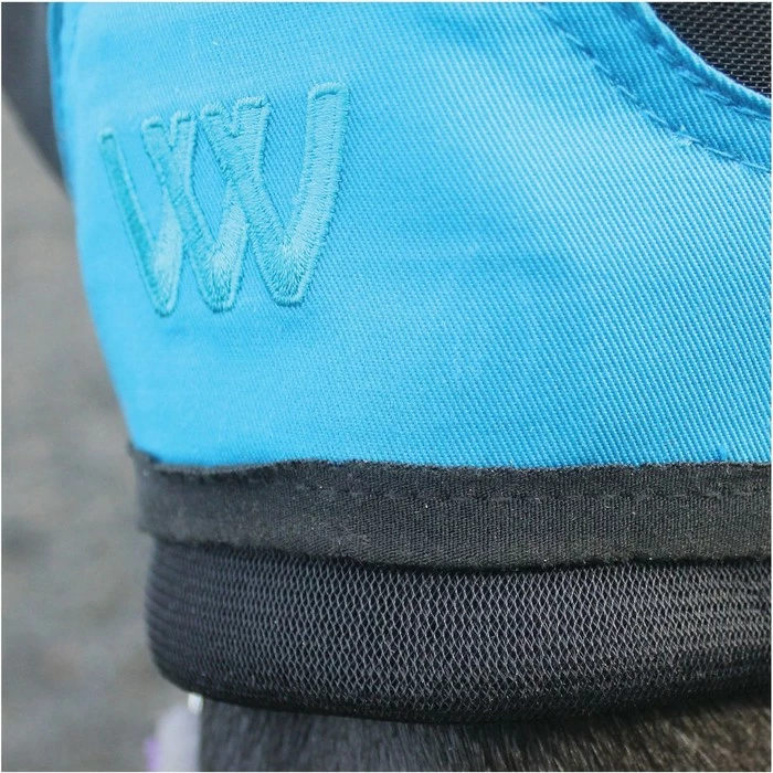 2023 Woof Wear UV Fly Mask Without Ears & UV Nose Protector Bundle FMNPUV23 - Black / Turquoise Colour Black / Turquoise 5 2023 Woof Wear UV Fly Mask Without Ears & UV Nose Protector Bundle FMNPUV23 - Black / Turquoise Colour Black / Turquoise - Image 3