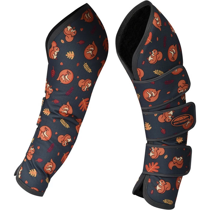 2023 Weatherbeeta 1200D Wide Tab Long Travel Boots 10055030 - Squirrel Print 4 2023 Weatherbeeta 1200D Wide Tab Long Travel Boots 10055030 - Squirrel Print - Image 2