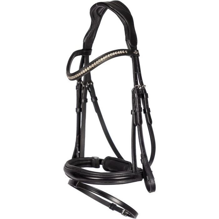2023 HV Polo Legacy Deluxe Bridle 1201093501 - Black Colour Black 4 2023 HV Polo Legacy Deluxe Bridle 1201093501 - Black Colour Black - Image 2