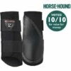 Equilibrium Tri-Zone Brushing Boots Black -THE DRILLSHED Shop Brushing Boots horse and hound rating.700x700