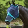 Weatherbeeta Comfitec Fine Mesh Mask With Nose - Navy / Turquoise Colour Navy/Turquoise 2 Weatherbeeta Comfitec Fine Mesh Mask With Nose - Navy / Turquoise Colour Navy/Turquoise -THE DRILLSHED Shop Weatherbeeta Comfitec Fine Mesh Mask With Nose Navy.700x700