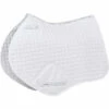 Weatherbeeta Prime Jump Shaped Saddle Pad 1000747 - White Colour White -THE DRILLSHED Shop Weatherbeeta Prime Jump Shaped Saddle Pad 1000747 White.700x700
