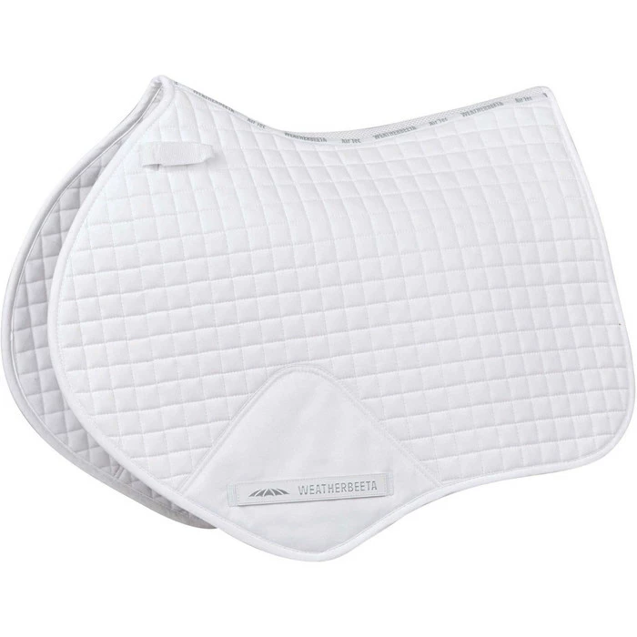 Weatherbeeta Prime Jump Shaped Saddle Pad 1000747 - White Colour White 3 Weatherbeeta Prime Jump Shaped Saddle Pad 1000747 - White Colour White