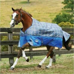Weatherbeeta Comfitec Premier II Lite Standard Neck Rug - Dark Blue / Grey