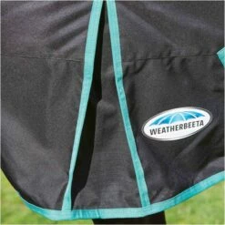 Weatherbeeta Green-Tec 900D Detatch-A-Neck Medium - Black / Bottle Green -THE DRILLSHED Shop Weatherbeeta20Green Tec20900D20Deatch A Neck20Lite20Plus20 20Black20Bottle20Green203.700x700