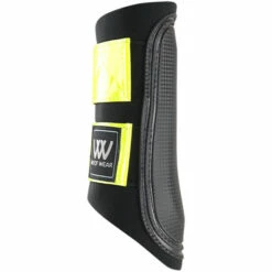 Woof Wear Reflective Club Boot - Black / Yellow Colour Black/Yellow