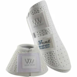 2022 Woof Wear IVent Hybrid & Overreach Boot Set - White Colour White