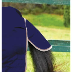 2022 Weatherbeeta Comfitec Essential Lite Combo Neck Turnout Rug - Navy / Silver Colour Navy/Silver -THE DRILLSHED Shop weatherbeeta comfitec essential combo neck lite navy silver white 8035 tail.700x700 1