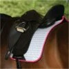 Weatherbeeta Reflective Prime Dressage Saddle Pad Silver / Pink 1007118 Colour Silver/pink -THE DRILLSHED Shop weatherbeeta reflective prime dressage saddle pad pink iouz.700x700